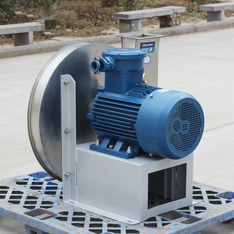 الفولاذ المقاوم للصدأ للصناعات المعدنية ارتفاع درجة الحرارة مروحة الطرد المركزي المداخن الغاز Denitrification منفاخ الضغط العالي الصناعي #3