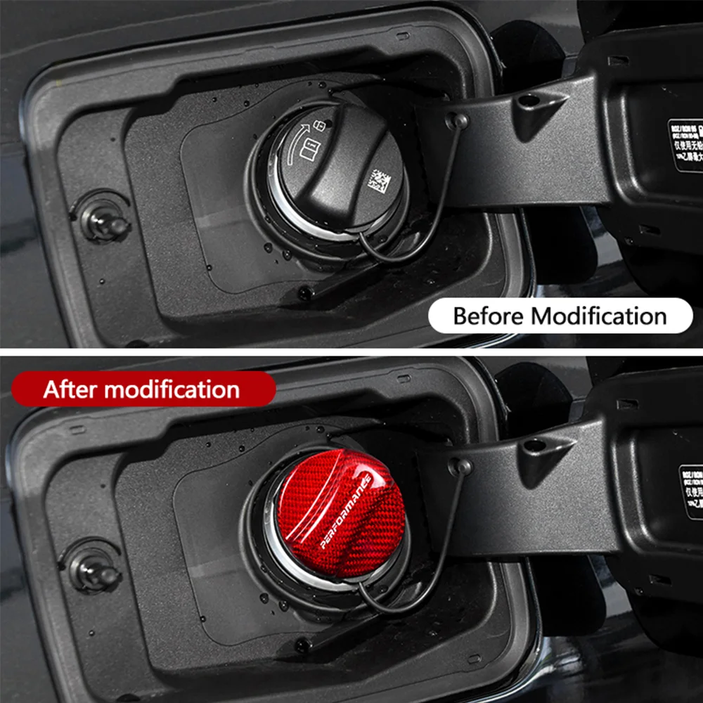 Cubierta de Tanque de Combustible de Fibra de Carbono de Calidad, Tapa de Aire para Tanque de Combustible, Embellecedor para Automóviles BMW X1 X3 X5 M3 M4 M5 E30 E36 E70 E87 E90 E91 F10 F11 F20 F31 G20