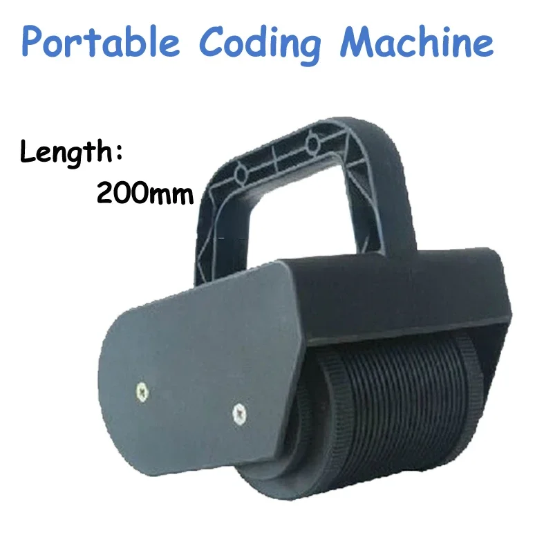 Portable drum printer date encoder portable stamping machine drum printer 5mm/s printing speed