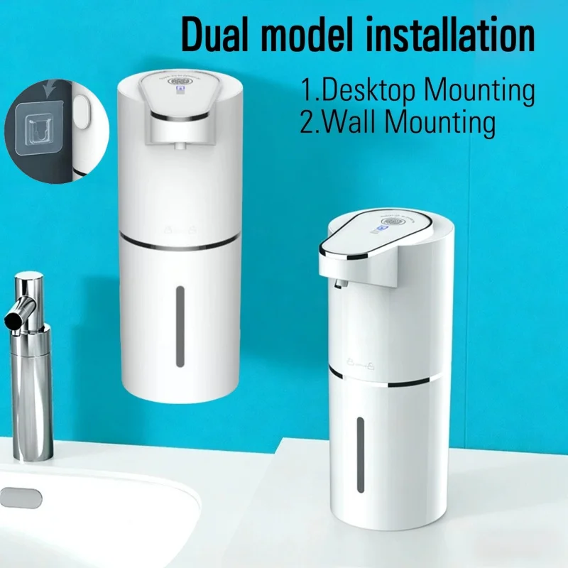 

New fully automatic sensor soap dispenser, detergent and hand sanitizer machine, wall-mounted electric foam hand washing machine