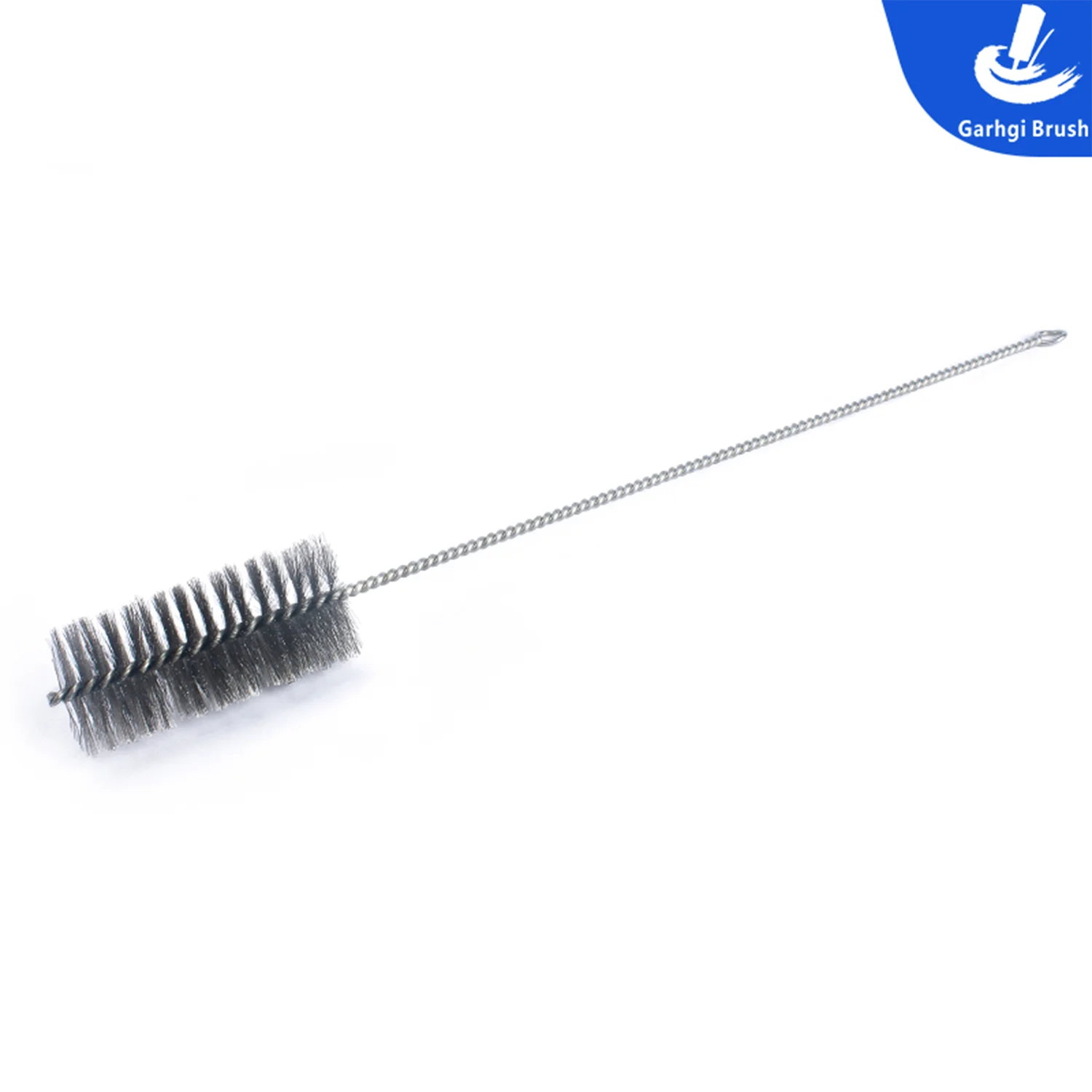 Szczotka druciana ze stali nierdzewnej o długości 500 mm, spiralna, skręcana, do rur, butelek, wąskich otworów, do głębokiego czyszczenia metalu i usuwania rdzy, narzędzia ręczne.