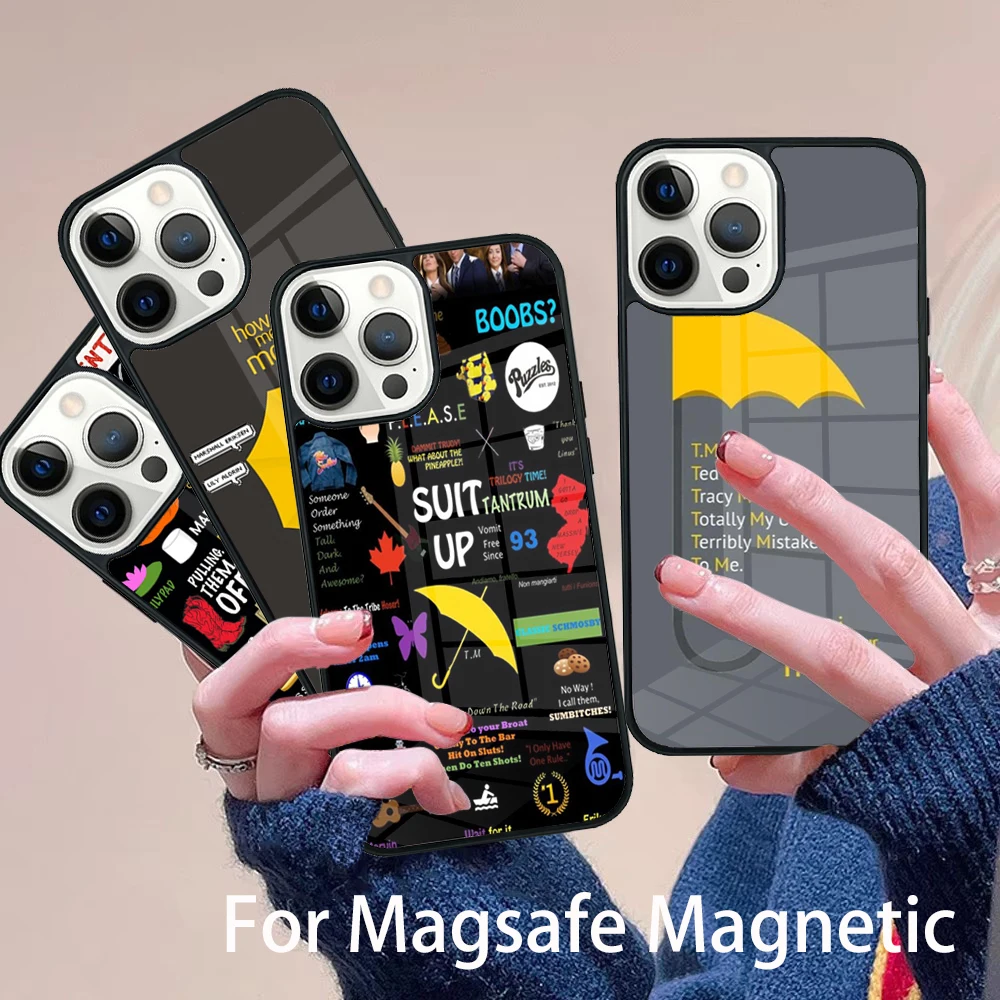 

how i met your mother himym Phone Case Magesafe Magnetic Wireless Charge Cover For IPhone 16 11 12 13 14 15 Pro Max Plus Mini