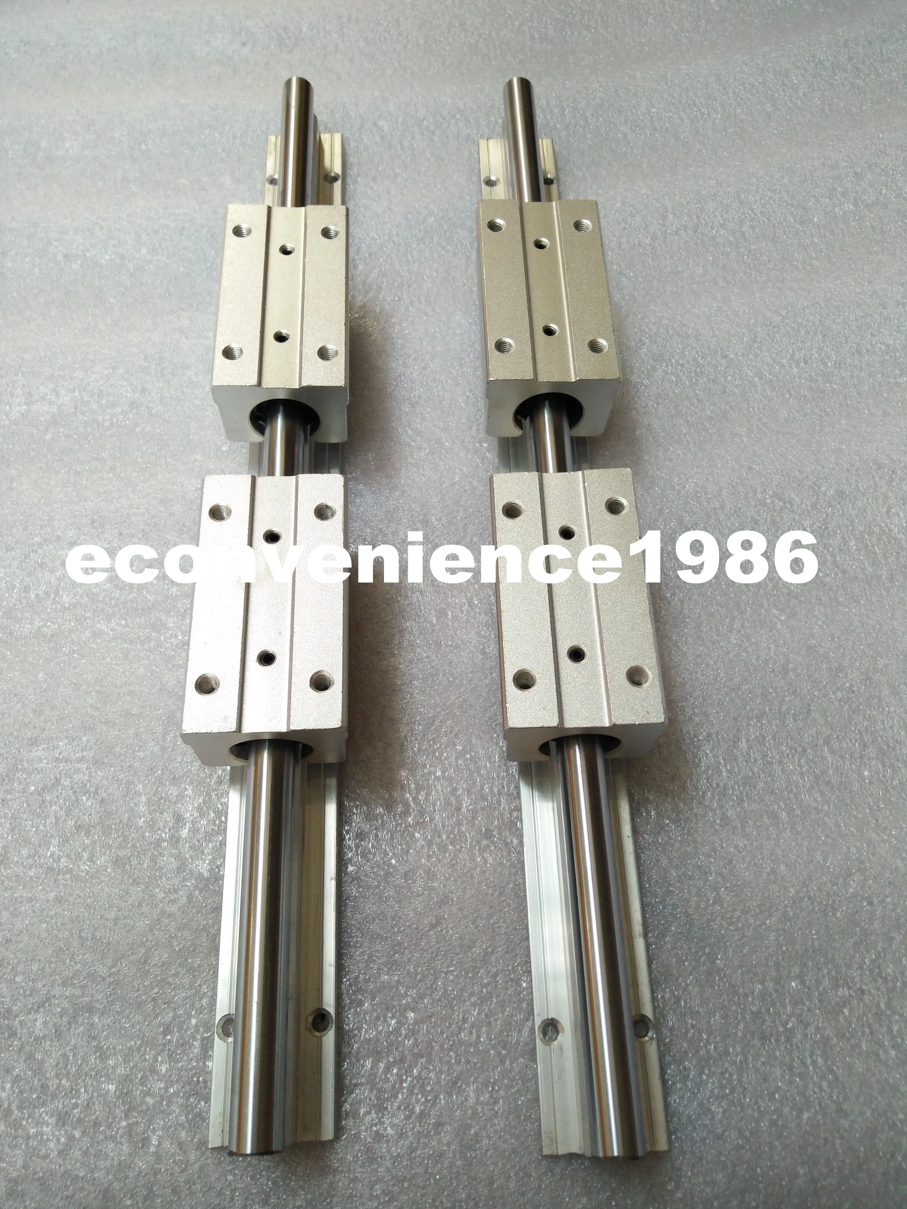 2 pcs SBR20--3200mm Jointed Linear Rail & 12 pcs SBR20LUU Block Carriage