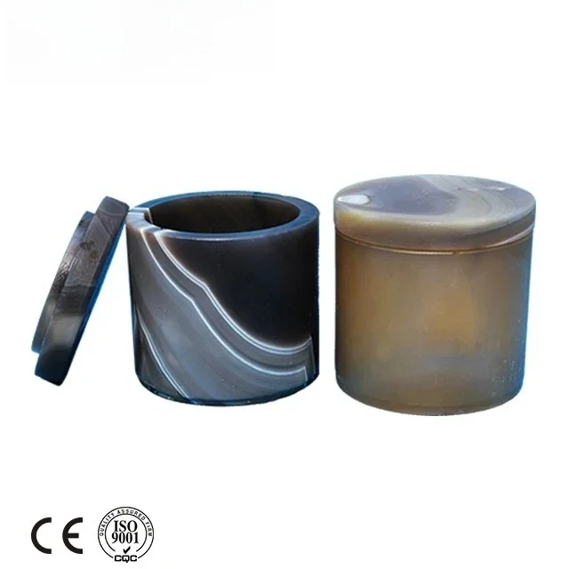 Agate Grinding Jars Grade 250ml Laboratory 50ml To 2l Agate Ball Mill Tank Or Grinding Planetary Ball Mill Jar