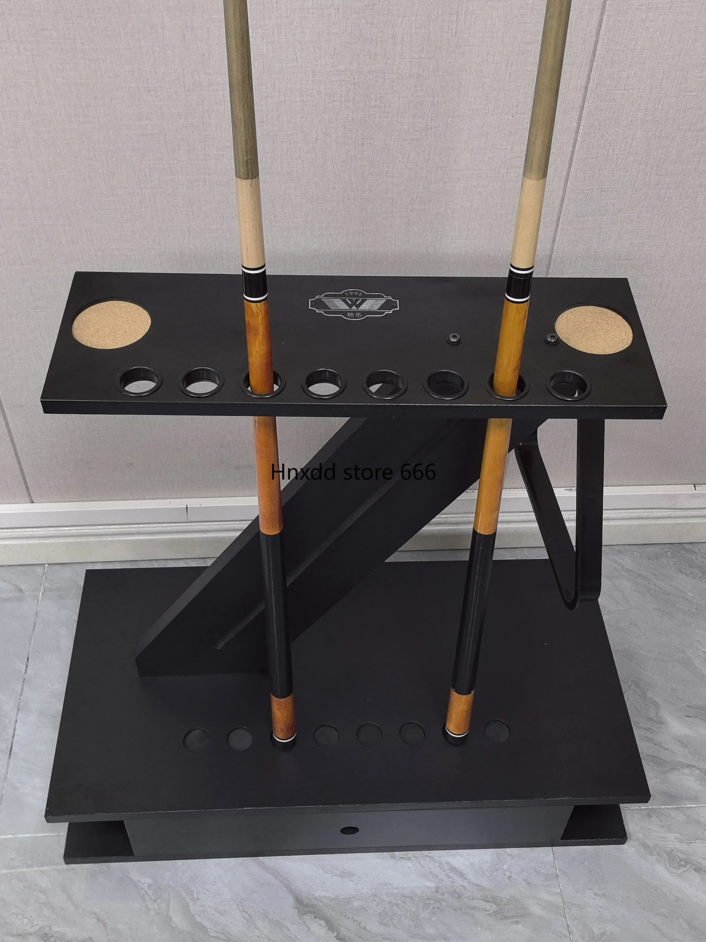 Billiard club display stand 8-hole floor-to-ceiling club with drawer rod stand