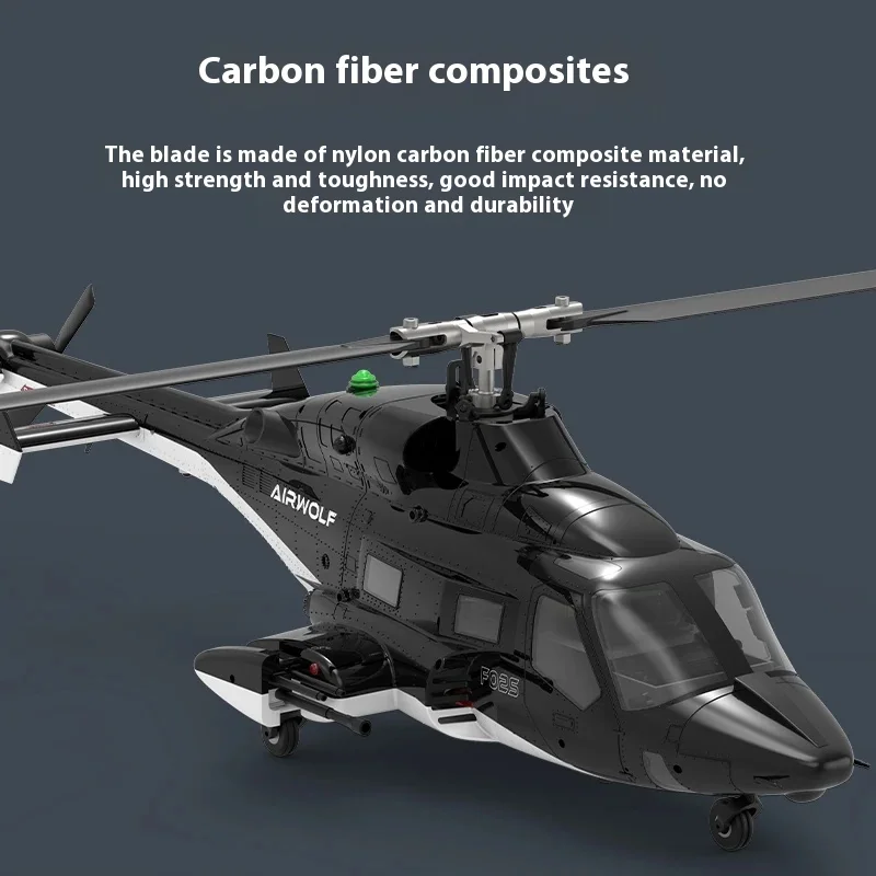 Lobo voador armado 1:34 helicóptero f02s máquina de simulação inteligente posicionamento gps um clique retorno brinquedo das crianças modelo presente