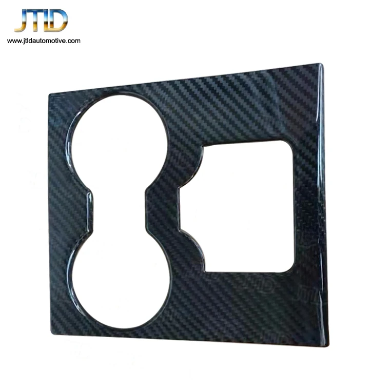 Hochwertige Rücksitz-Getränkehalter aus echtem Carbon für Tesla Model 3 ab 2016