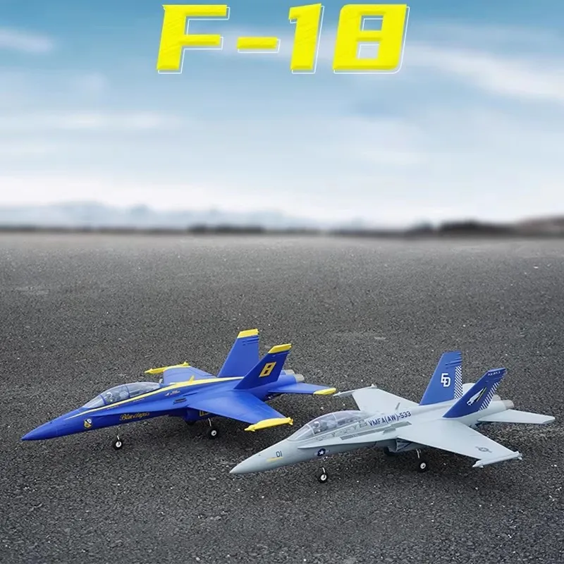 XFly Veloce Volare Doppio 40mm F-18 Hornet Canalizzato Modello di Caccia Modello Volante Giocattolo Volante Per Adulti Regalo