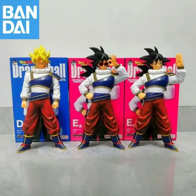 

BANDAI Dragon Ball Z Ichiban Kuji Vs Omnibus Ultra MASTERLISE D and E Reward Son Goku Anime Figurine Action Model Toys Gifts