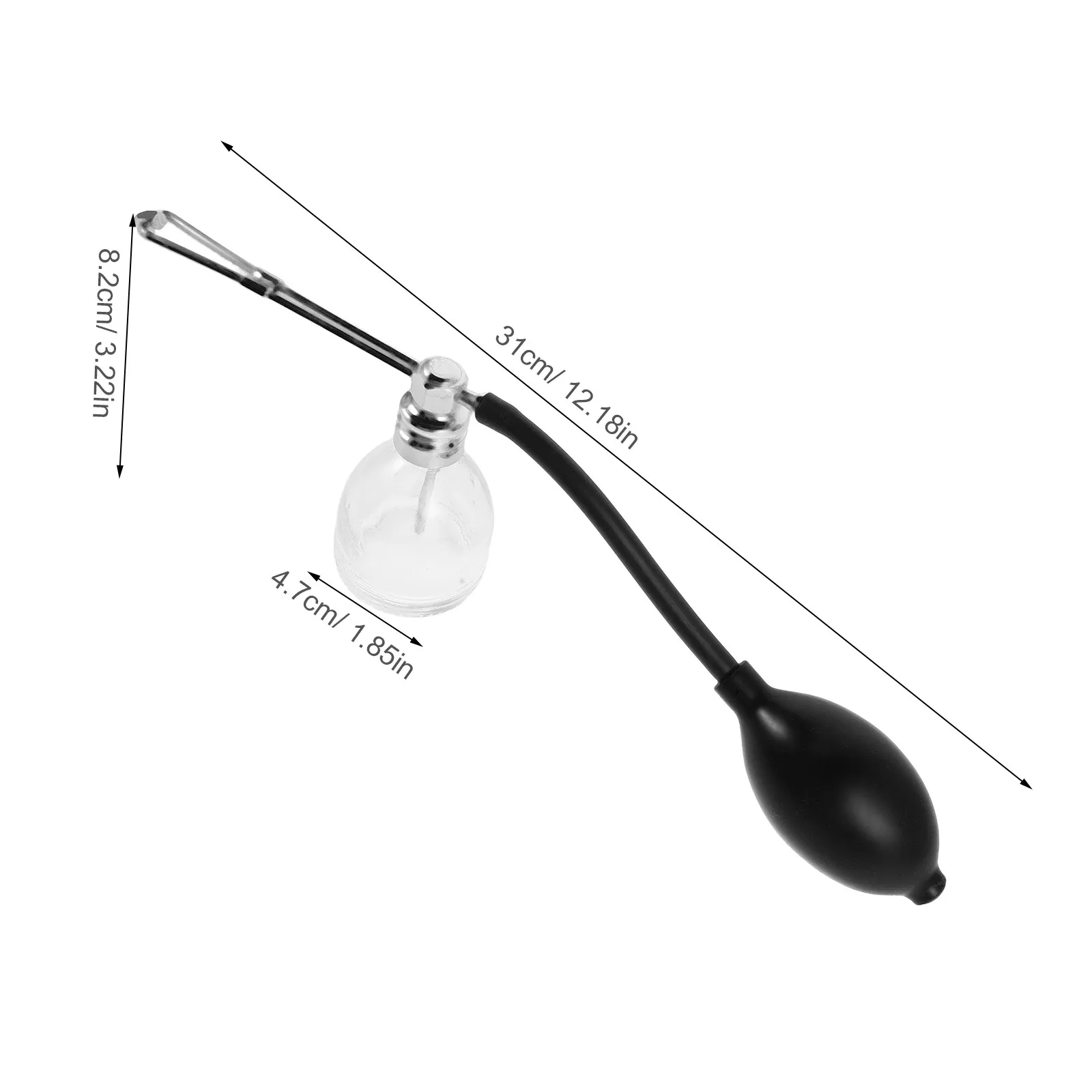 Hair Fiber Pump Applicator 40Ml Barbershop Precision Spray Bottle for Hairline Filling Thinning Areas Fine Mist Powder Dispenser view 4