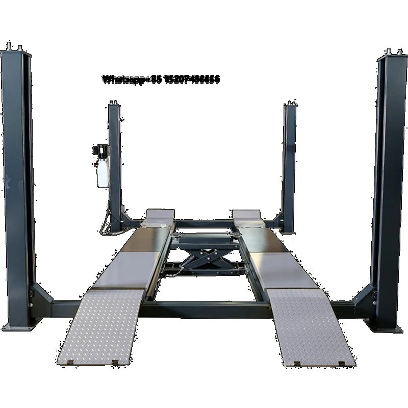 4000kg 9000lbs, 5000kg 11000lbs, 5500kg 12000lbs 4 Post Vehicle Lift, Best 4 Post Car Lift for Home Garage