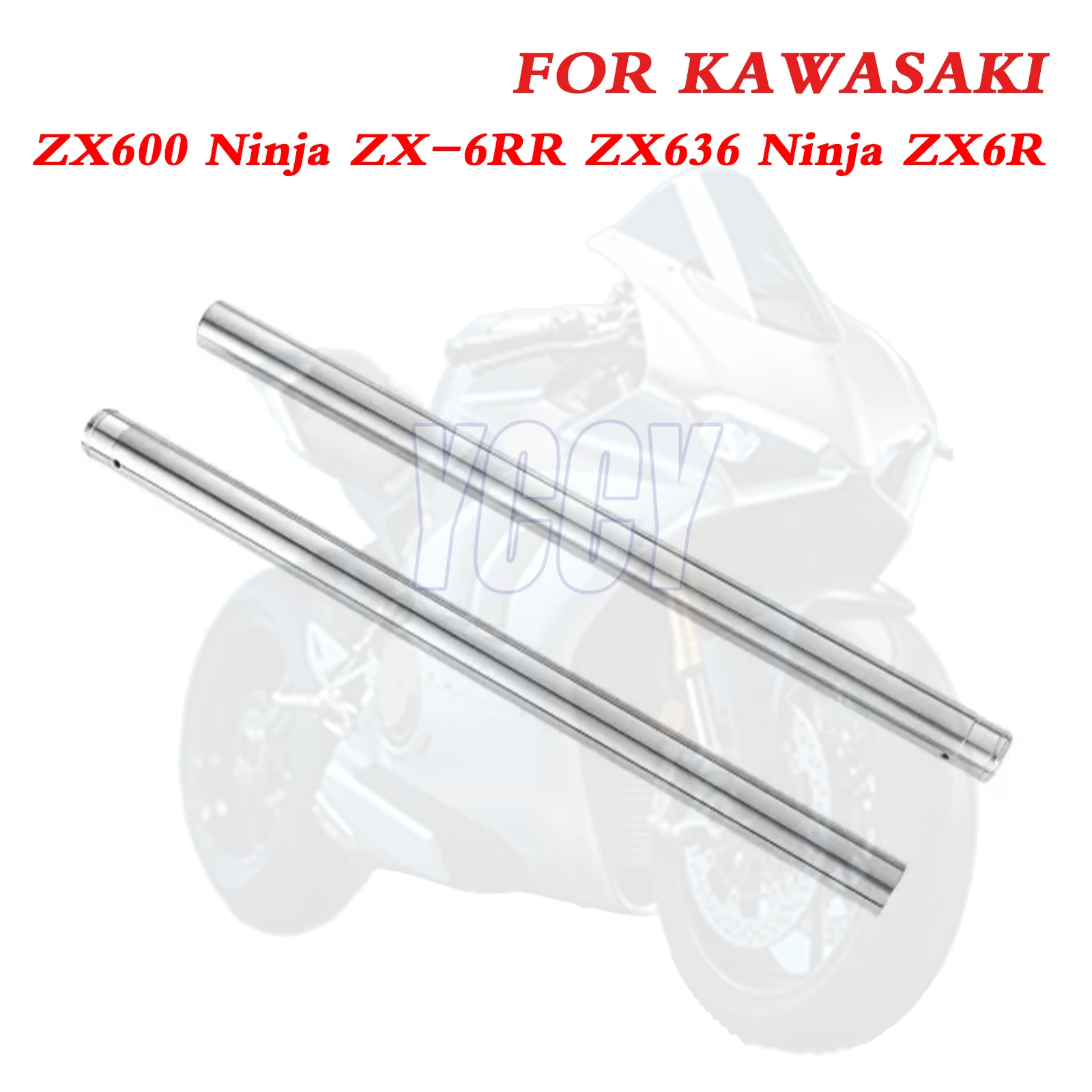 Tubes de fourche intérieure avant de moto impeccables, 41x560MM, pour KAWASAKI ZX600 Ninja ZX-6RR ZX636 Ninja ZX6R ZX-6R ZX 2003 – 2004