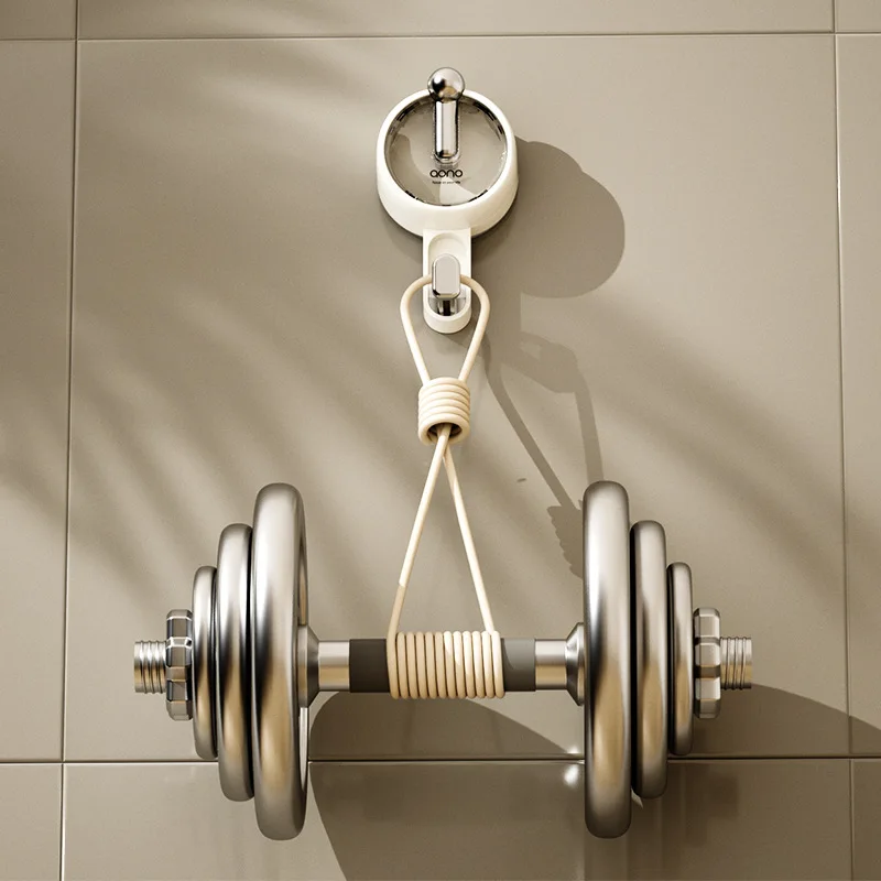 Picture 4: Suction cup for household use, no punching, movable bathroom hook, load-bearing, reusable