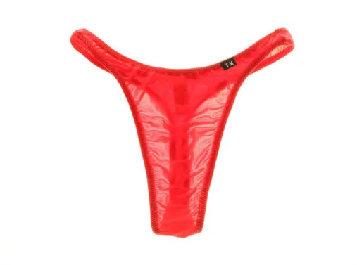 Nylon Single Strap Thongs for men sexy Low Rise Elastic Breathable T-back Underwear