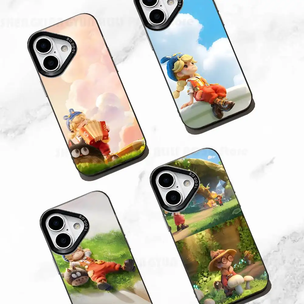 

The Little K-Kingdom of G-Grains Phone Case For IPhone 17 16e 16 15 14 13 12 Pro Max X XR XS MAX Back Cover