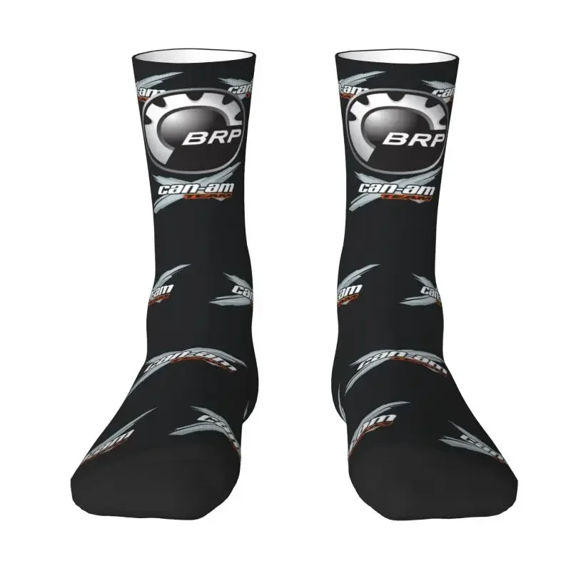 Fashion Print Motorcycle BRP Can Am Socks for Women Men Stretch Summer Autumn Winter Crew 