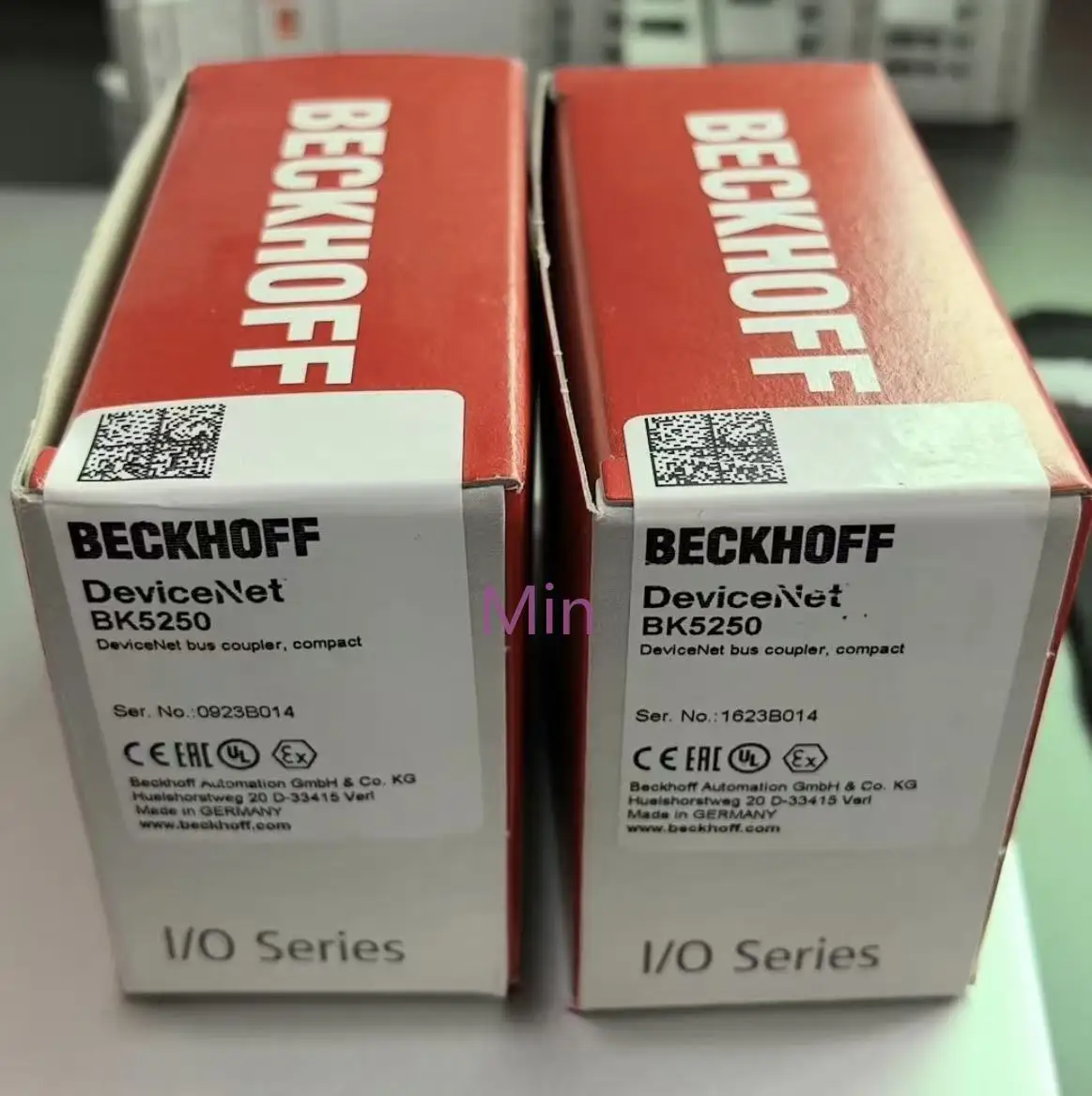 Módulo BECKHOFF Original BK1250 BK3120 BK4000 BK5250 BK5120 BK5150 BK9050 BK9100
