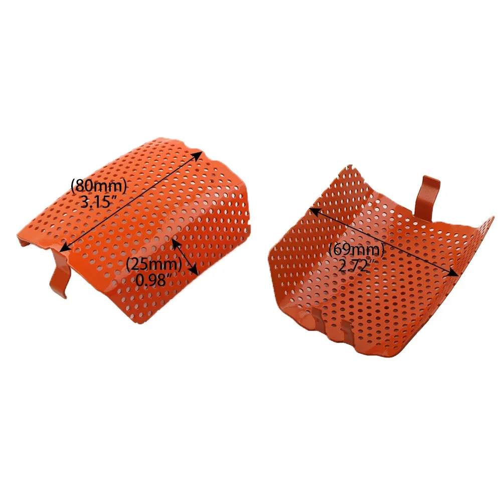 2Pcs Steel Motorbike Front Caliper Screen Inserts For Harley Davidson V-Rod 2006-2019 & For Touring 2008-2019