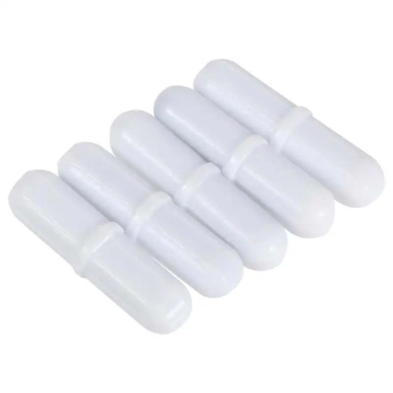 5pcs Magnetic Stirrer- Mixer Stir Bars Stirring Bars Stir Rod Bars Magnetic Stirrer for Laboratory PTFE Chemical Stirring