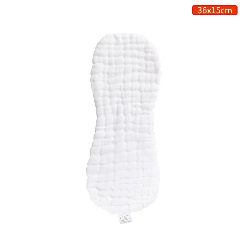 12-layer Newborn Baby Diapers Washable Reusable Cotton Diaper Breathable Infant Nappy Inserts 36x15cm