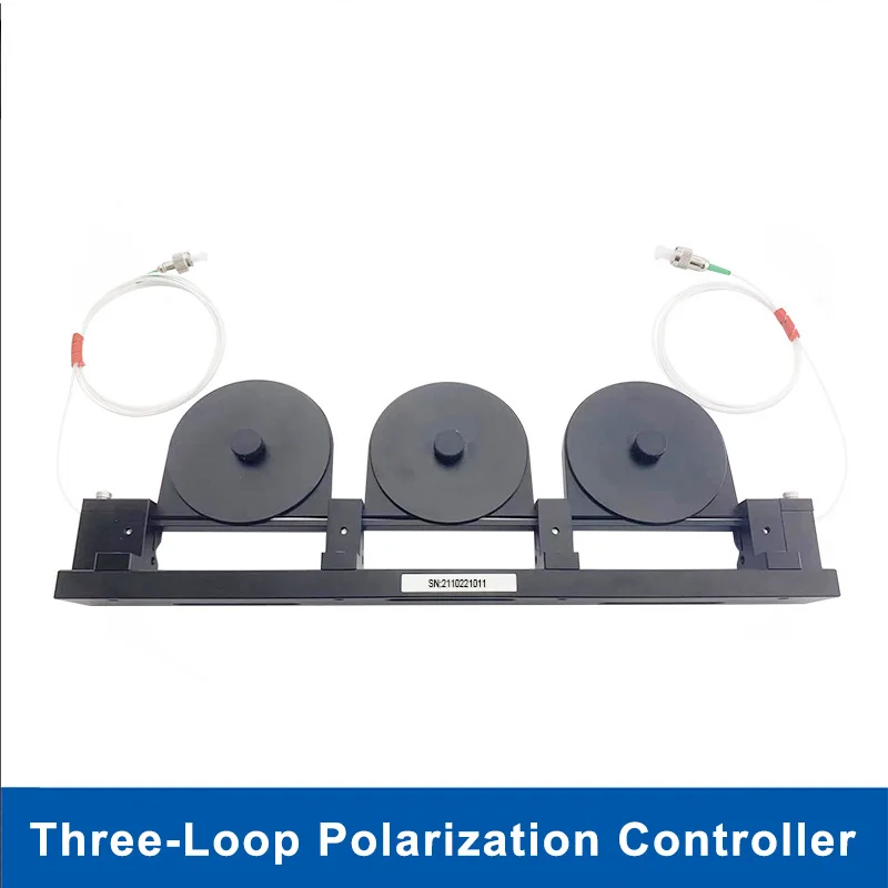 

Three-ring Polarization Controller, Three-ring Mechanical Fiber Optic Polarization Controller 56MM 1550nm