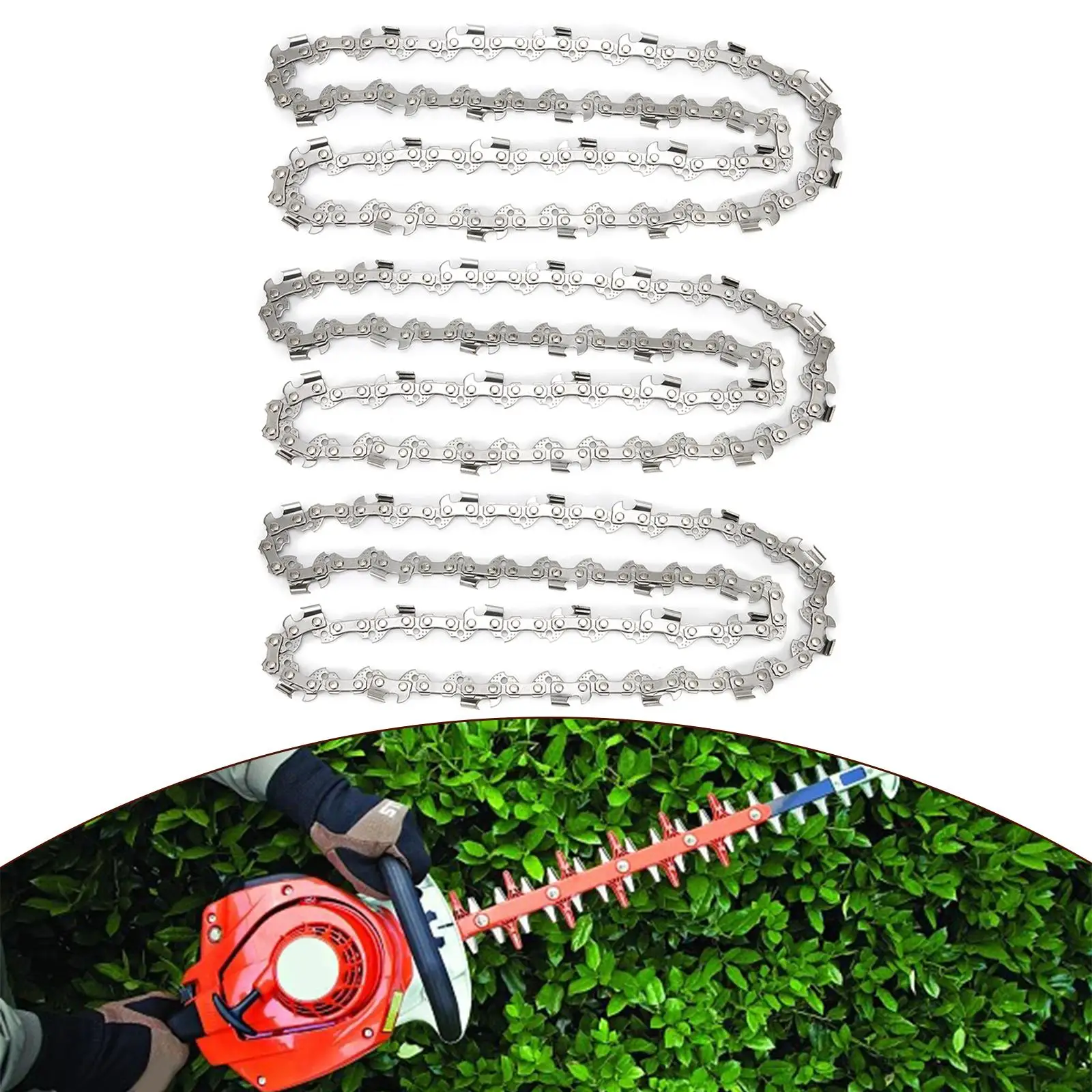 Practical Saw Chain Chainsaw 35cm 3pcs Part Replacement 52DL Accessories 1.3MM 3/8 0.050\