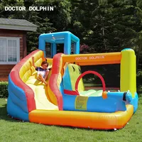 Factory Custom Hot Sale Home Use Inflatable Bounse House With Water Slide Bounce Castle For Kids Bounce House