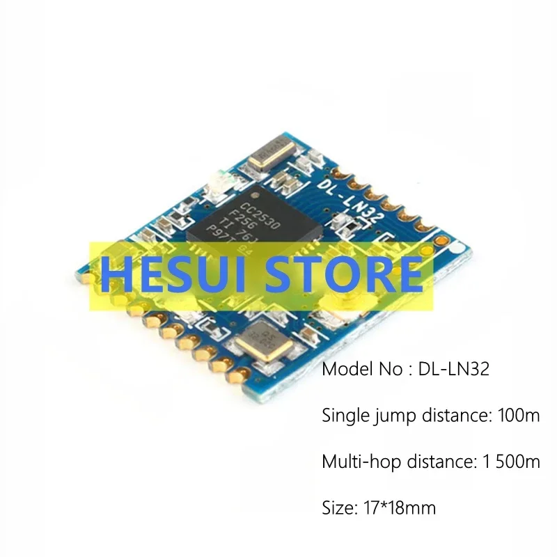 DL-LN32 Remote ZigBee wireless AD hoc networking module 2.4G serial port transceiver