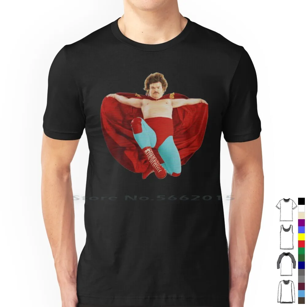 Nacho Libre Retro , T Shirt 100% Cotton Nacho Libre Retro Mexican Wrestling Esqueleto Nacho Average Dad Elote Nacho Average