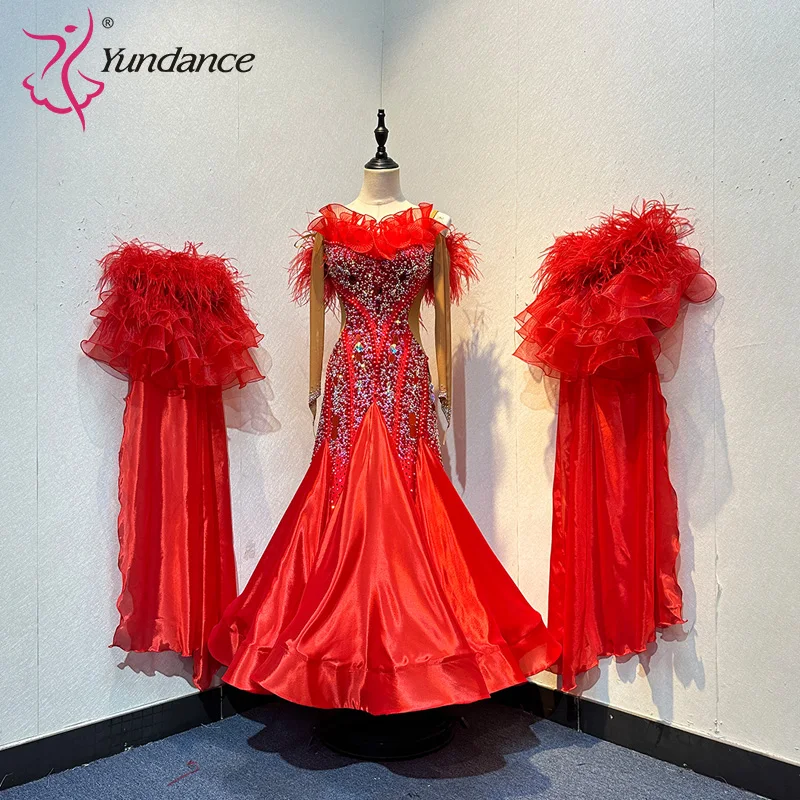 B-24066 Custom new blackpool competition  ballroom dance dress high quality Chrisanne fabric ballroom dance dresses for sale