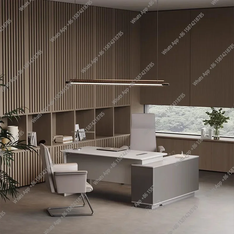 A69 Conference Wooden Office Desk Modern Gaming Computer Office Desk Standing Decoration Bedroom Design Escrivaninha Home Furnit