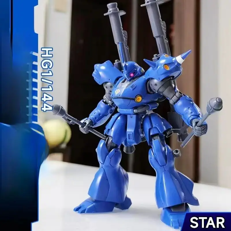 New HGUC 1/144 089 MS-18E Kampfer Assembly Model Kit Collection Figure Animation Peripheral Toy Ornament Desktop Decoration Gift