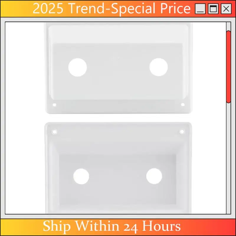 

Новый комплект из 2 шт., рамка для крана, крышка для крепления крана, комплект для крепления крана для кемперов на колесах, прицепа, душевая пластина, запасная часть