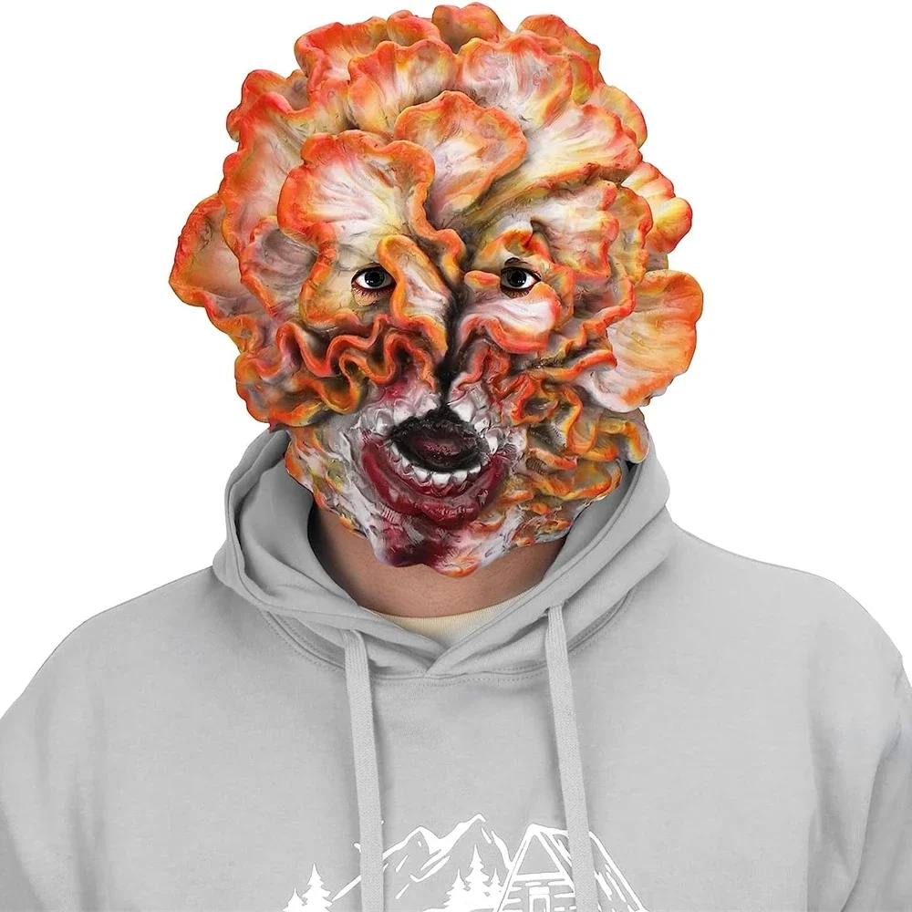 The Last Of Us Clickers Mask Horror Zombies Cosplay Mask Game Monster Full Head Mask Halloween Carnival Party Costumes Headgear