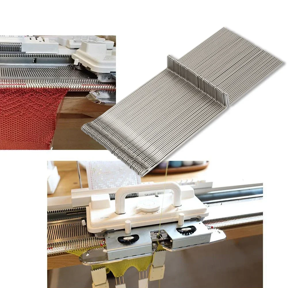 

50 шт., аксессуары для вязальной машины, иглы, 17,5 см, подходит для SK155