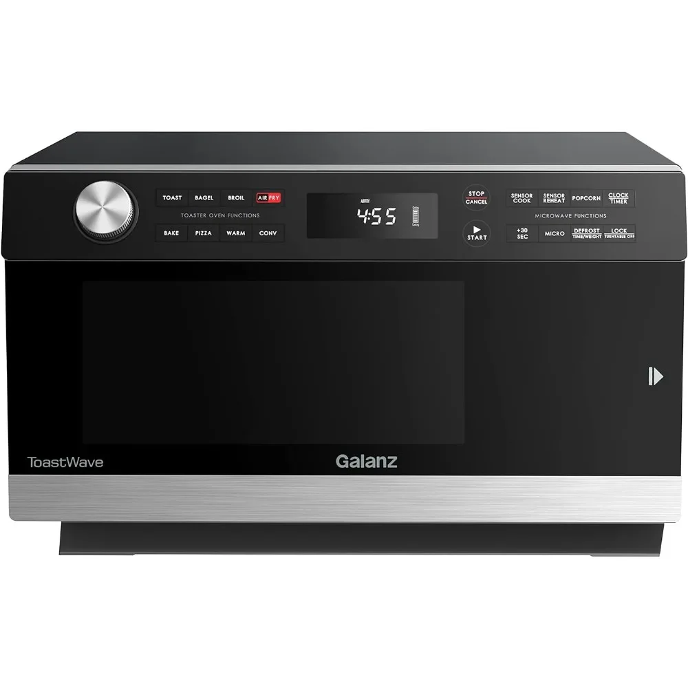 Galanz GTWHG12S1SA10 4-in-1 ToastWave with TotalFry 360, Convection, Microwave, Toaster Oven