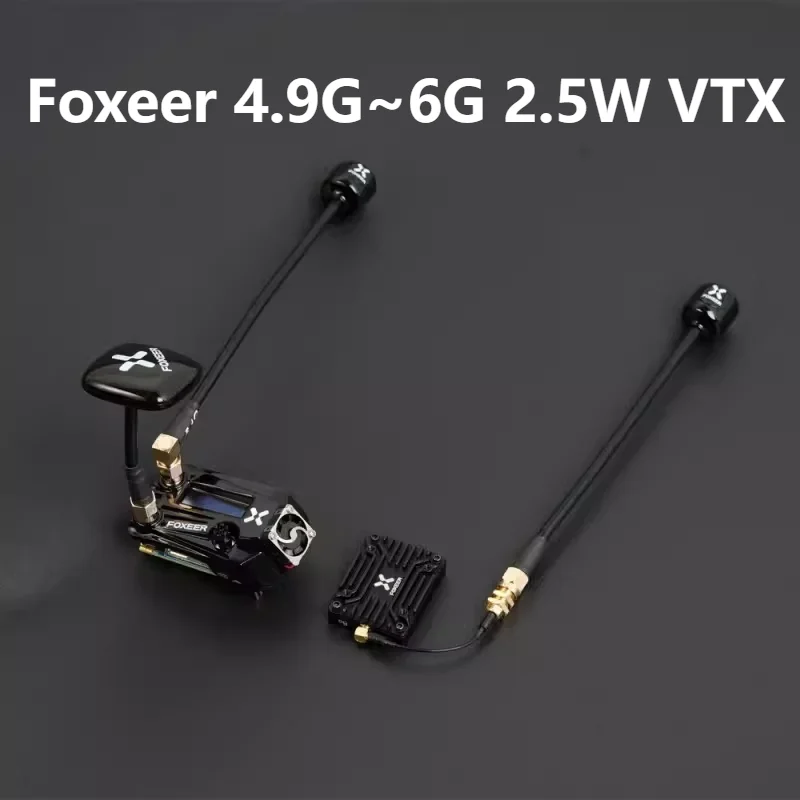 

Foxeer 4,9G ~ 6G 2,5 Вт VTX Low Band Goggle Module Harvester 4,9G ~ 6G 2,5 Вт Extreme VTX с 72CH/Wildfire Dual Receiver