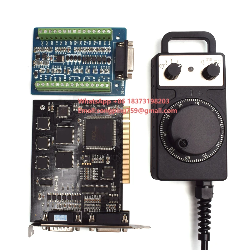 NC Studio Control System 3Axis PCI Motion Control Card 3G Motion Control Card for Cnc Milling Machine
