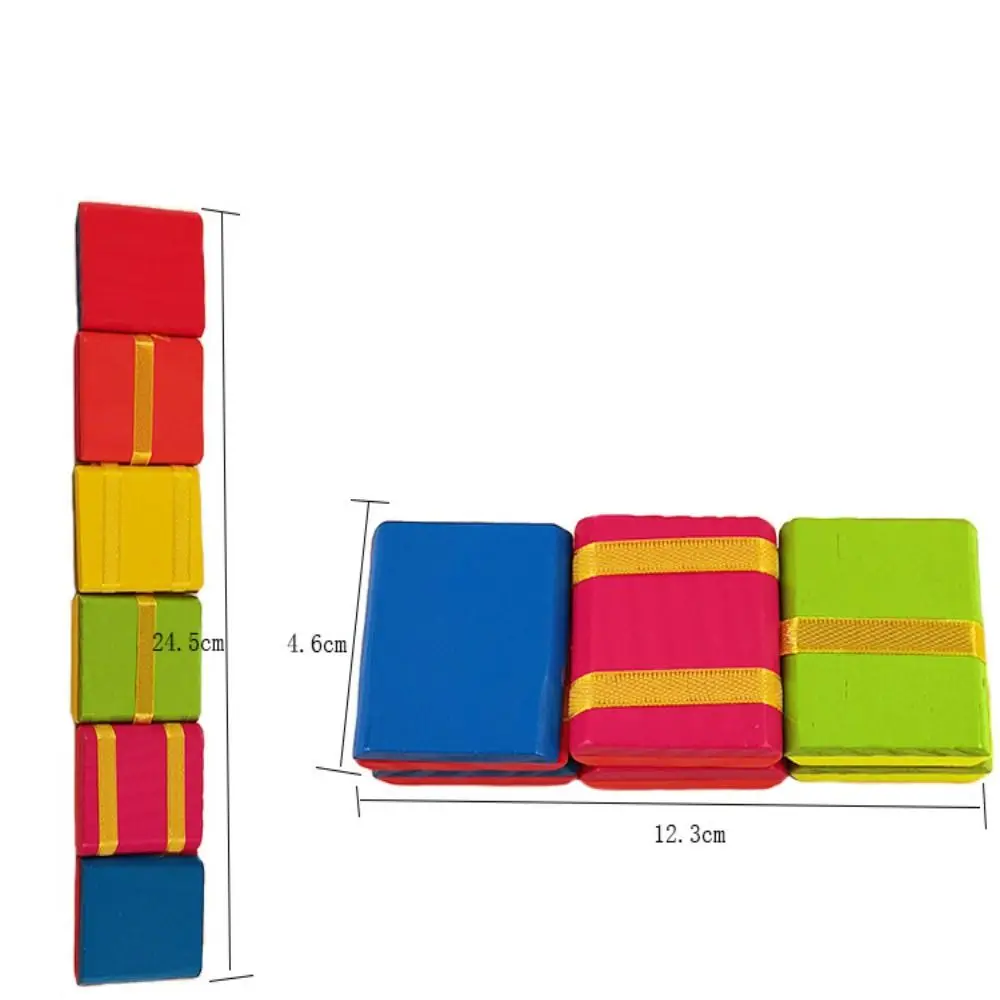 Flipo Flip Colorful Flap Wooden Ladder Change Visual Illusion Novelty Decompression Children\'s Fidget Toy Gift