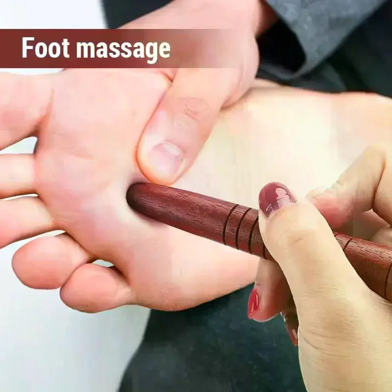 Beauty Health Wooden Foot Body Massage Stick Relieve Muscle Soreness Relaxing Tool Foot Reflexology Massager