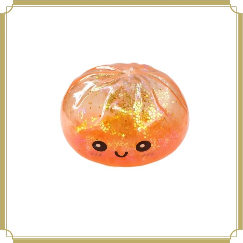 Adult Mystery Box Bao Bun Squishy Jelly Beads Filled Fake Food Non Sticky Squeeze Anxiety Relief Office Desk Vent Gadget Present