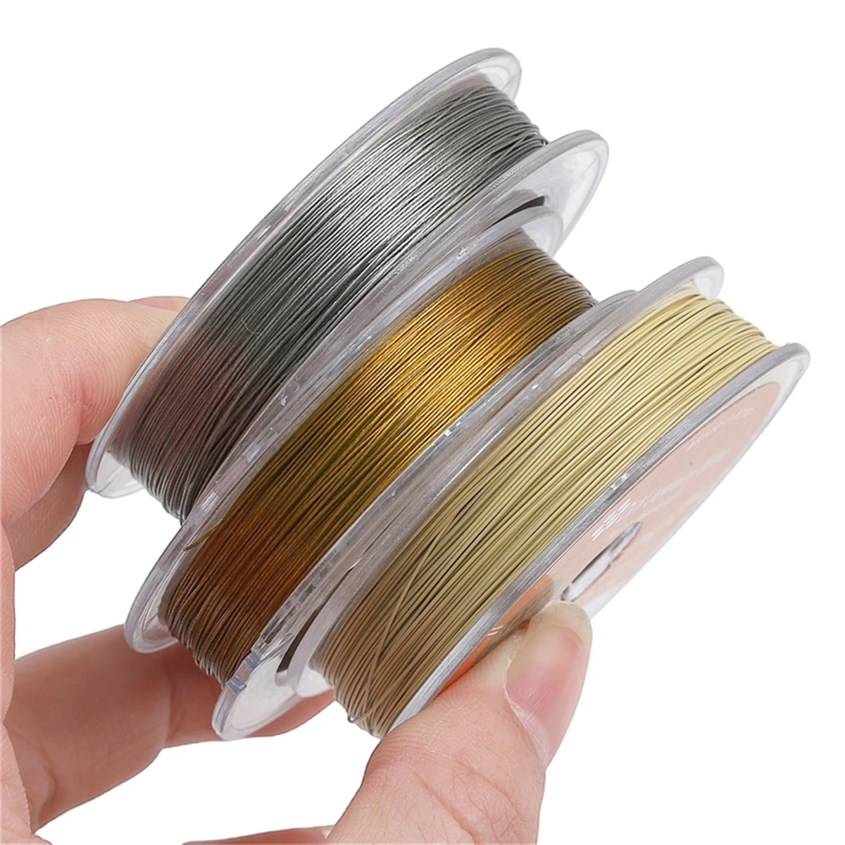 0.3-1mm Stainless steel wire Beading Rope Cord Fishing Thread String For DIY Necklace Bracelets Jewelry Making Findings