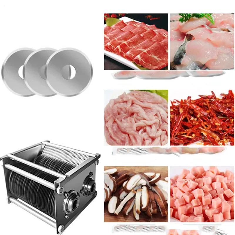 Stainless Steel Vertical Meat Slicer & Shredder for Beef, Pork, Lamb & Chicken 6