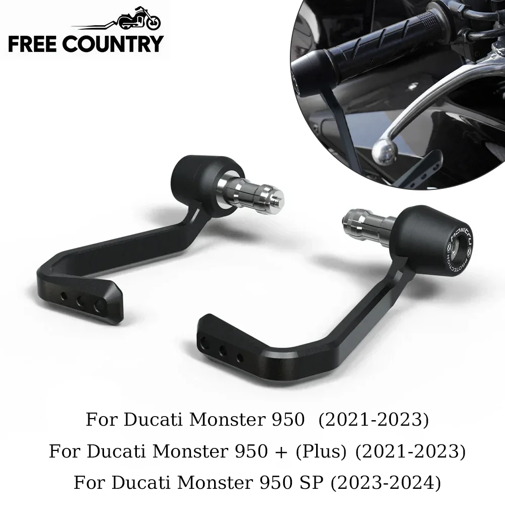 

For Ducati Monster 950 / 950+ 2021-2024 Motorcycle Bar-End Brake & Clutch Lever Guard