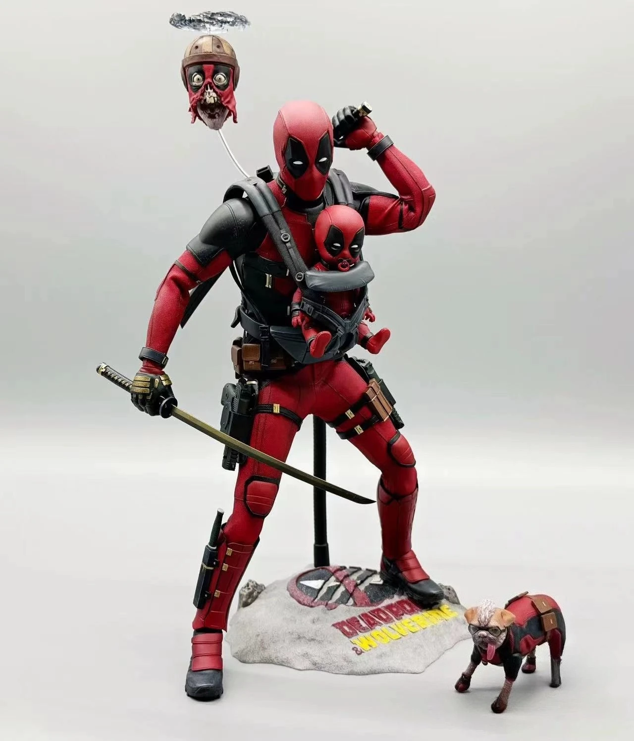 

Hot Toys 1/6 Marvel Ht Deadpool&Wolverine Figure Deadpool Mms746b Mms490 Mms746 Action Figure Special Edition Toy Gifts