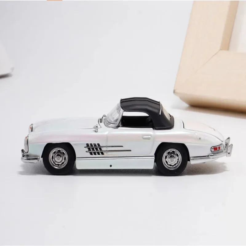 Diecast Original 1:64 Scale 300SL Classic Car Simulation Alloy Car Model Decoration Collection Toy Gift Decration Souvenir