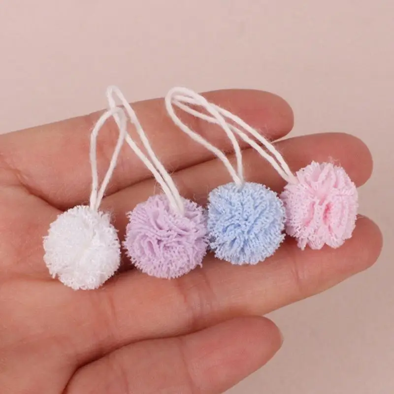 1/12 Schaal Poppenhuis Badkamer Accessoires Set Miniatuur Tandenborstel Tandpasta Reinigingsbal met Realistisch Detail A2UB