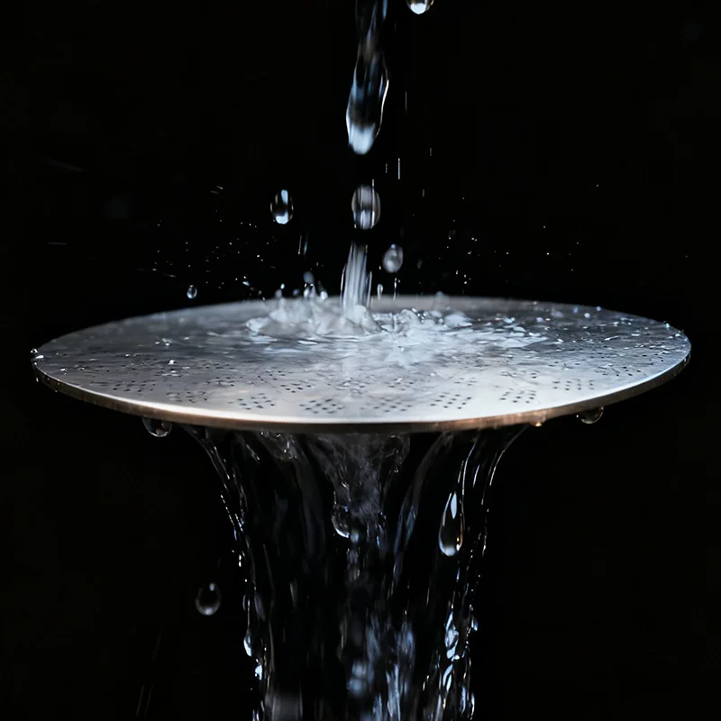 JUSTINLAU 51/53/58mm Secondary Water Distribution Net Stainless Steel Coffee Powder Bowl Sintered Piece for Uniform Extraction