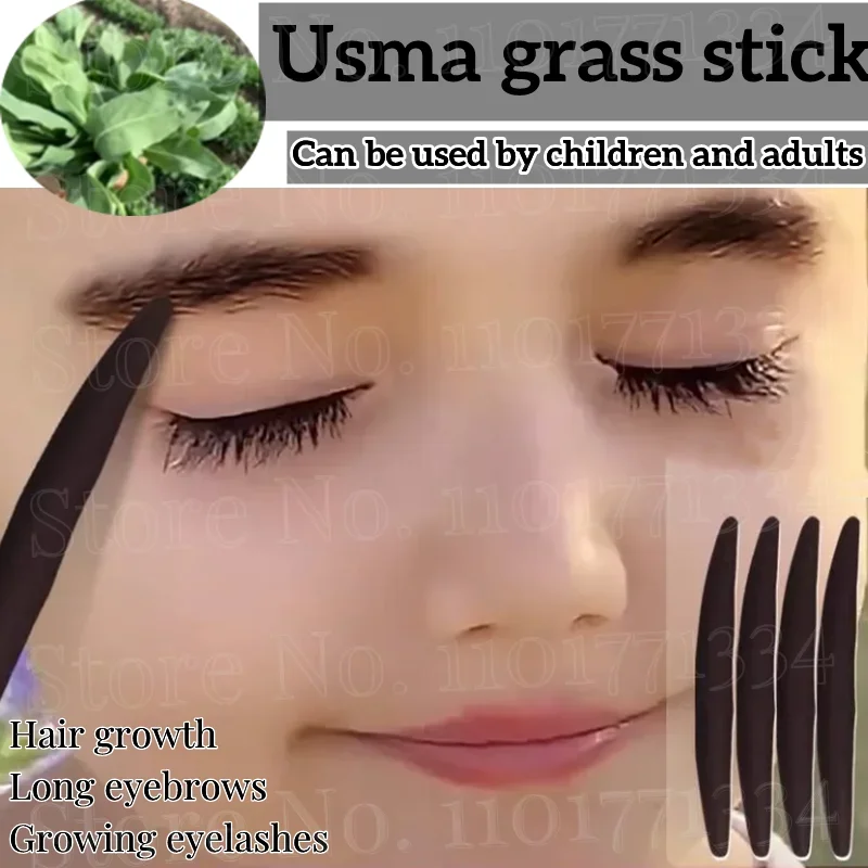 Usma Grass Stick Powder Growth Hairline Mascara Usman Hair Growth Black Hair Eyebrow Pencil Hair Growth Thickening Eyelashes