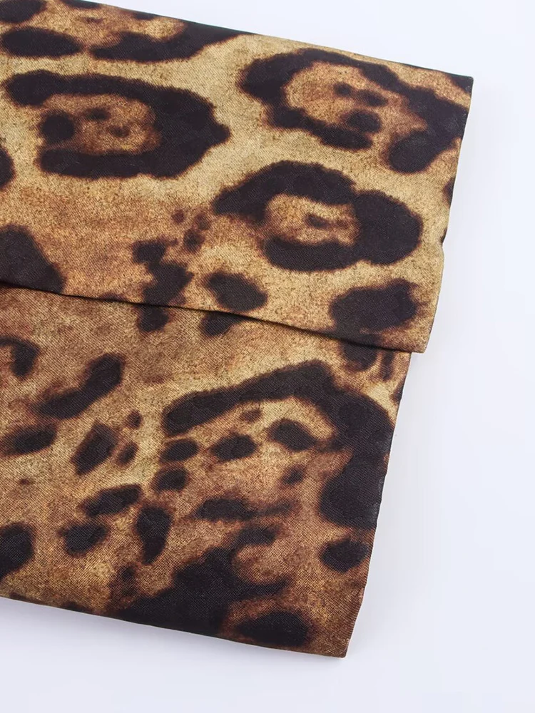 Estilo europeu e americano outono roupas femininas novo estilo moda animal impressão terno jaqueta calças de cintura alta